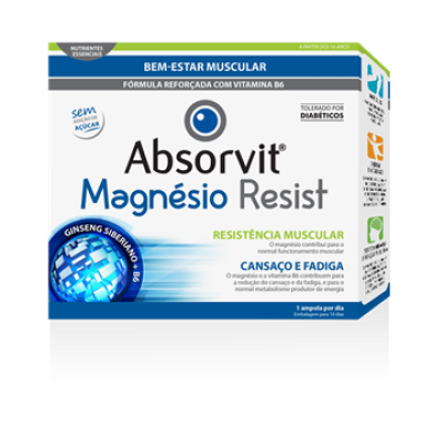 Absorvit Magnésio Resist (resistência muscular)