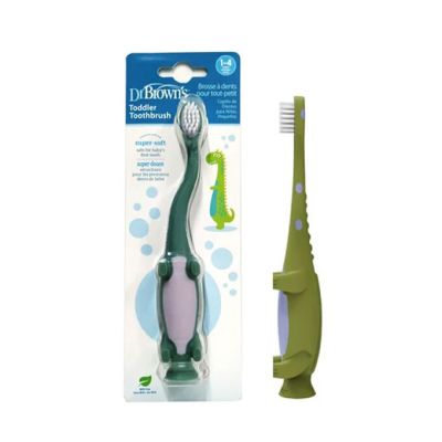 Dr Brown´s Toddler Toothbrush 1-4 Dinossauro