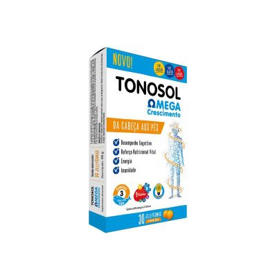 Tonosol Omega Crescimento 30 Gomas